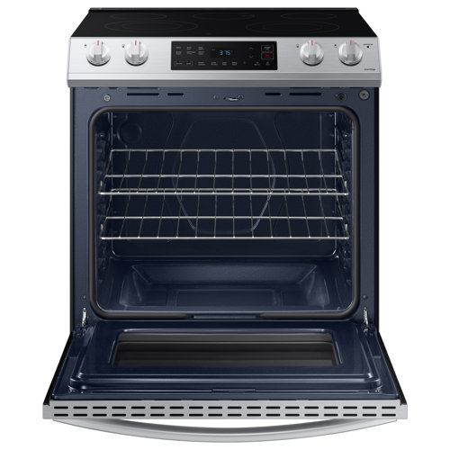 Samsung 6.3 cu. ft. Smart Slidein Electric Range & Reviews Wayfair